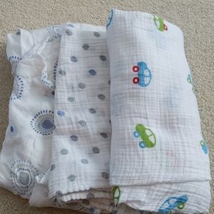 Aden Muslin Swaddle Blankets